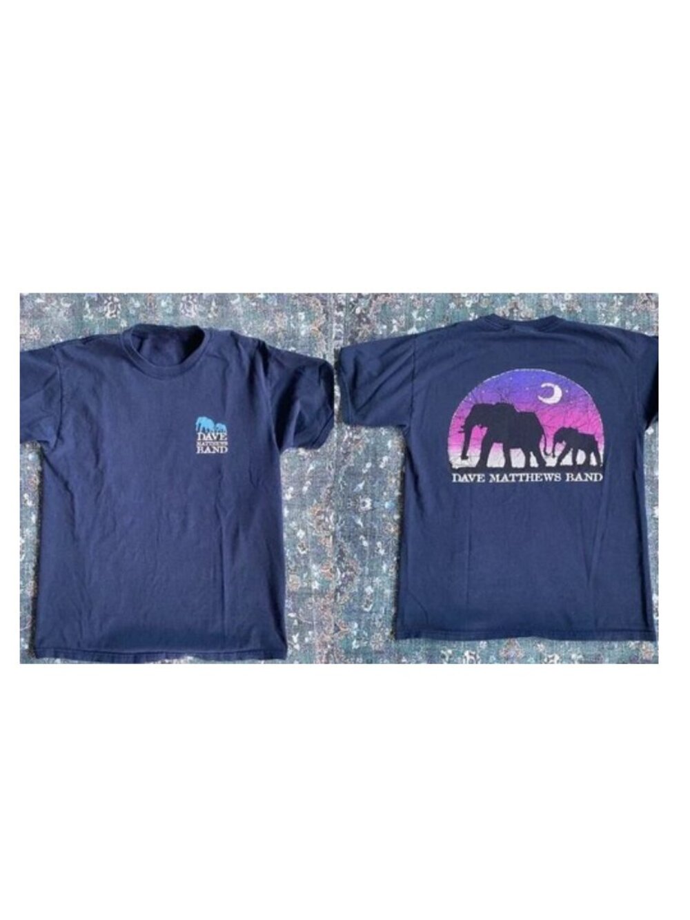 Dave Matthews Band Elephant Double Sided Tour T-Shirt